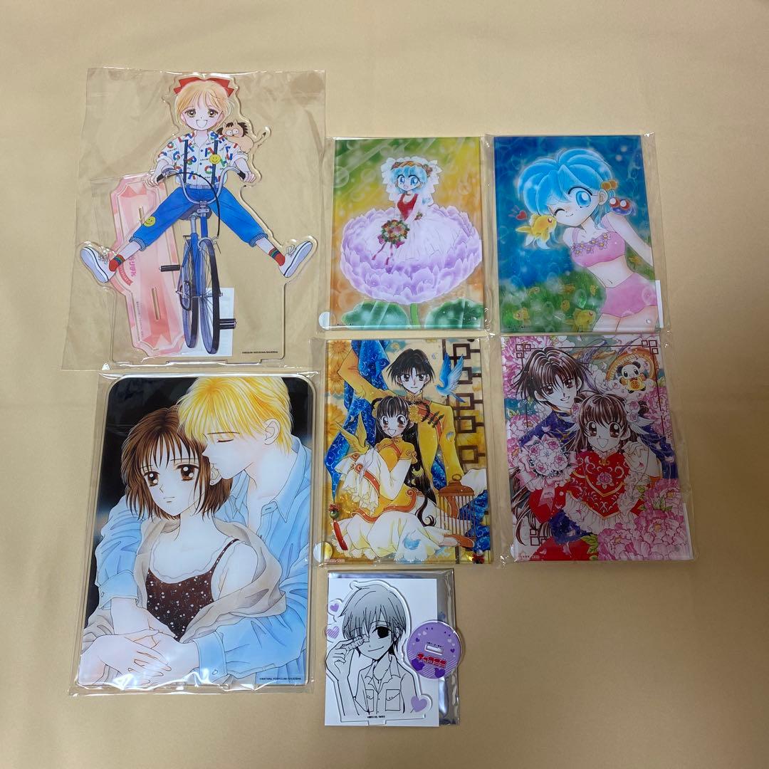 未使用 りぼんキャラクター アクリルスタンド・アクリルアート 7点セット