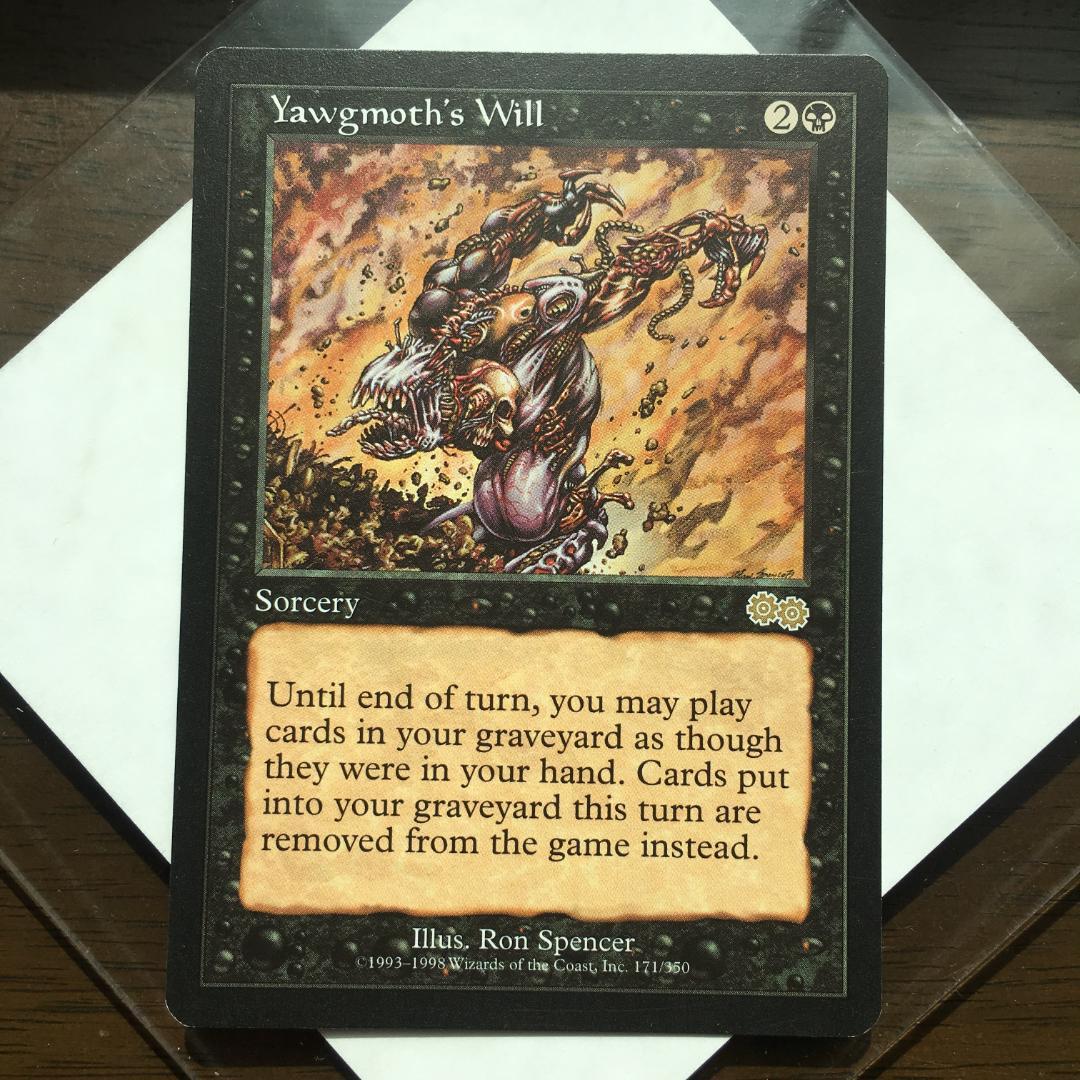 ヨーグモスの意志/Yawgmoth's Will