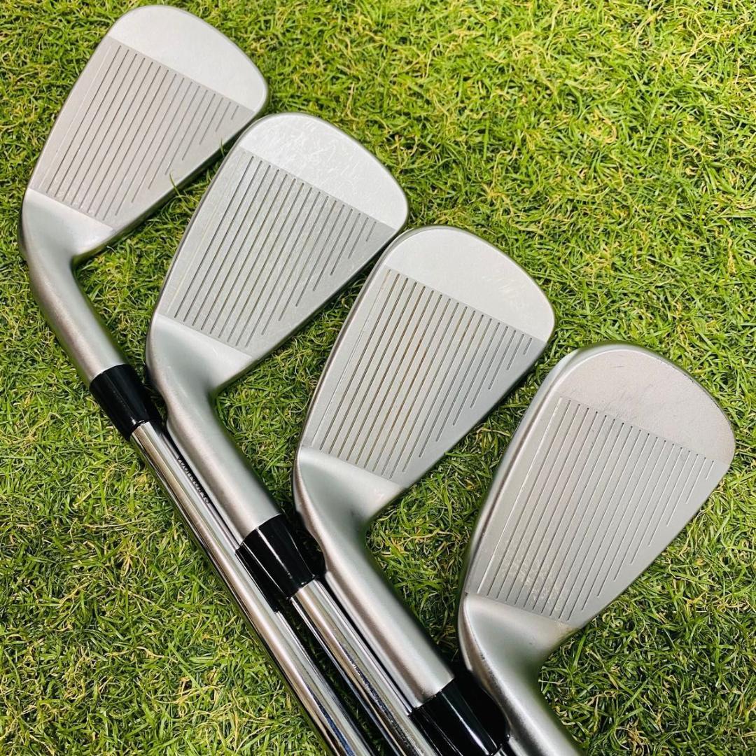 【良品】大人気モデル ピン i230 白ドット メンズアイアンセット 7本 R