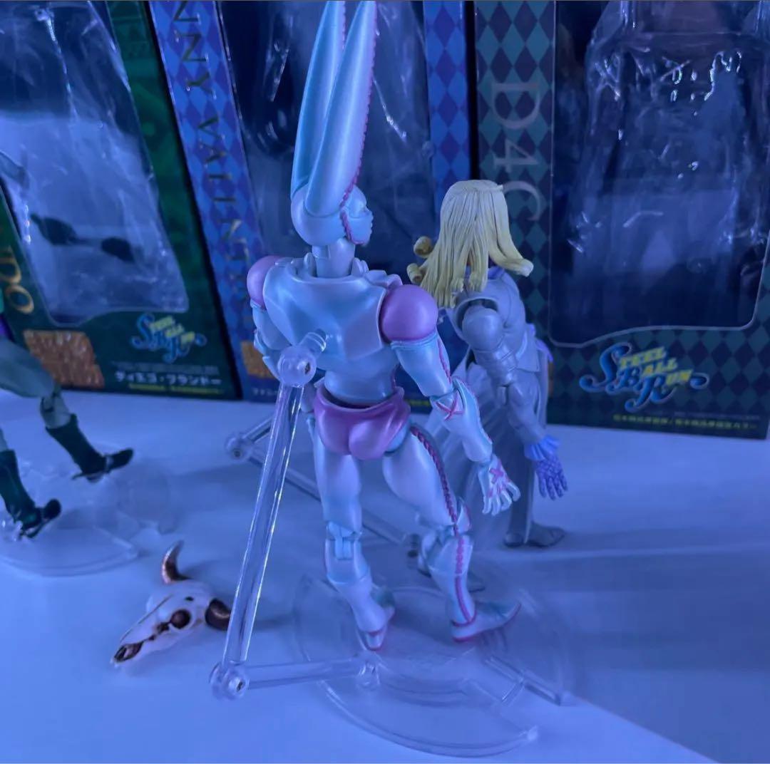 ジョジョの奇妙な冒険 超像可動 SBR 5種＋一番くじ ワーコレ 2種 セット