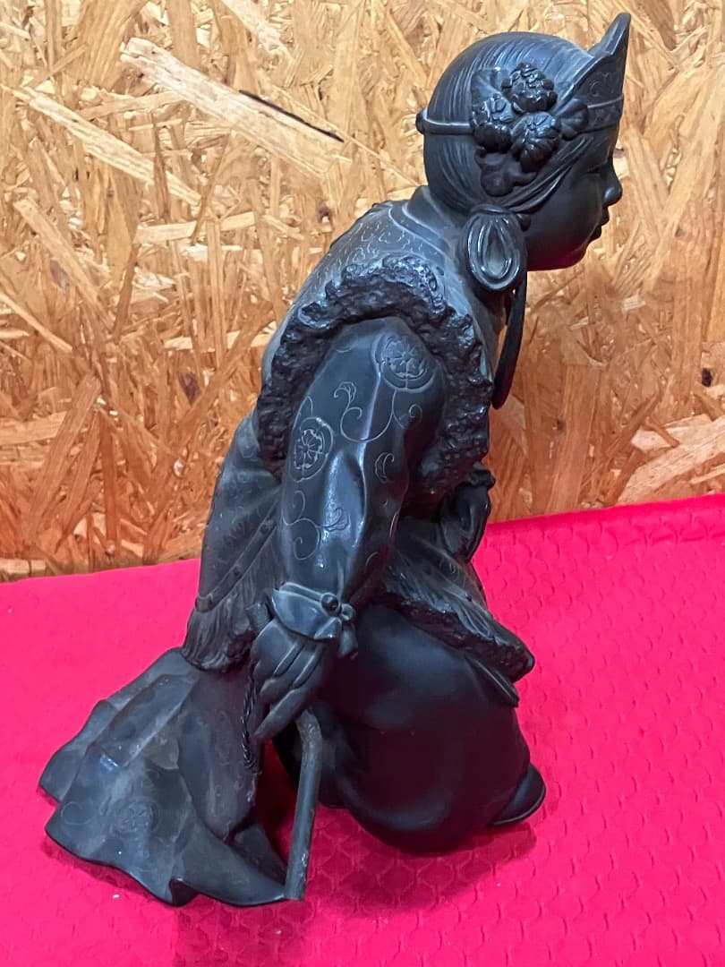 童舞　還城楽　前田照雲　ブロンズ ？