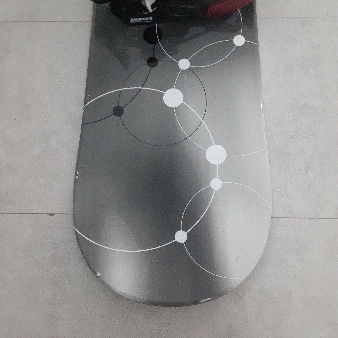 NAKED MILWEL スノーボードセット 156 キスマーク ビンディング付