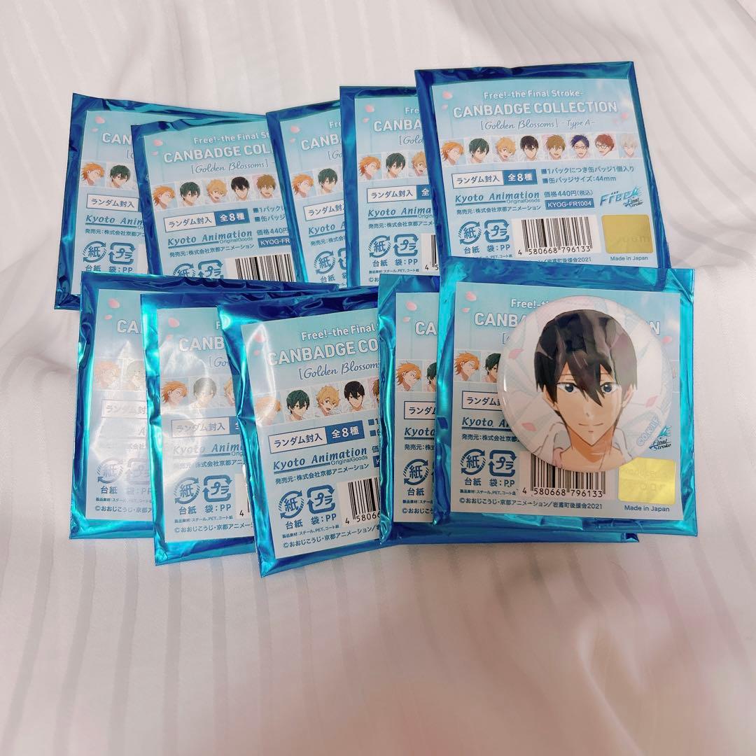 七瀬遙 Free！FS 缶バッジコレクション 10点