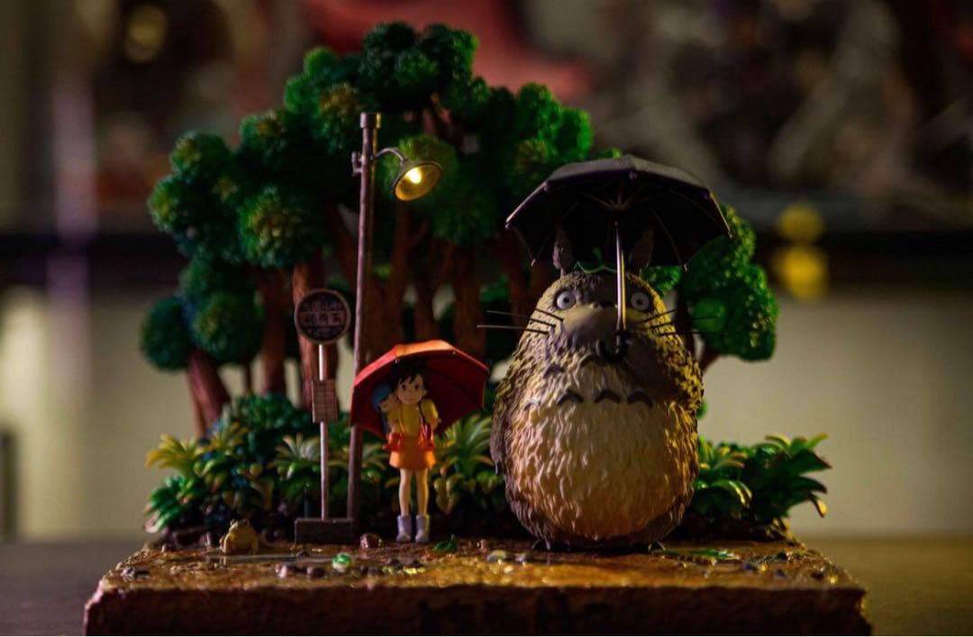 【新品】宮崎駿 となりのトトロ ネコバス フィギュア ガレージキット