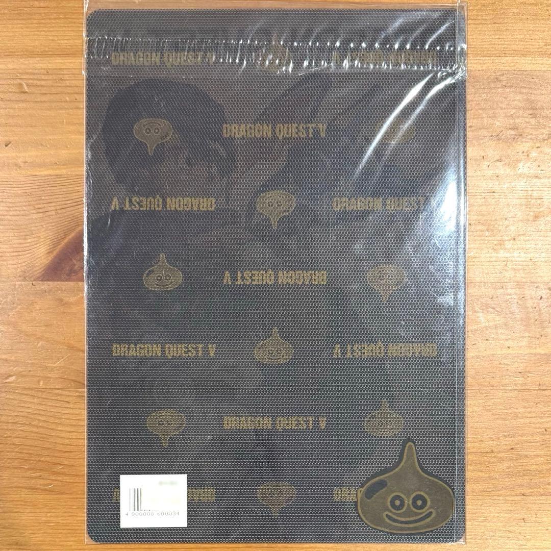 【当時品・未開封】 ドラクエ メッカ原宿 下敷き 鳥山明 複製サイン入り