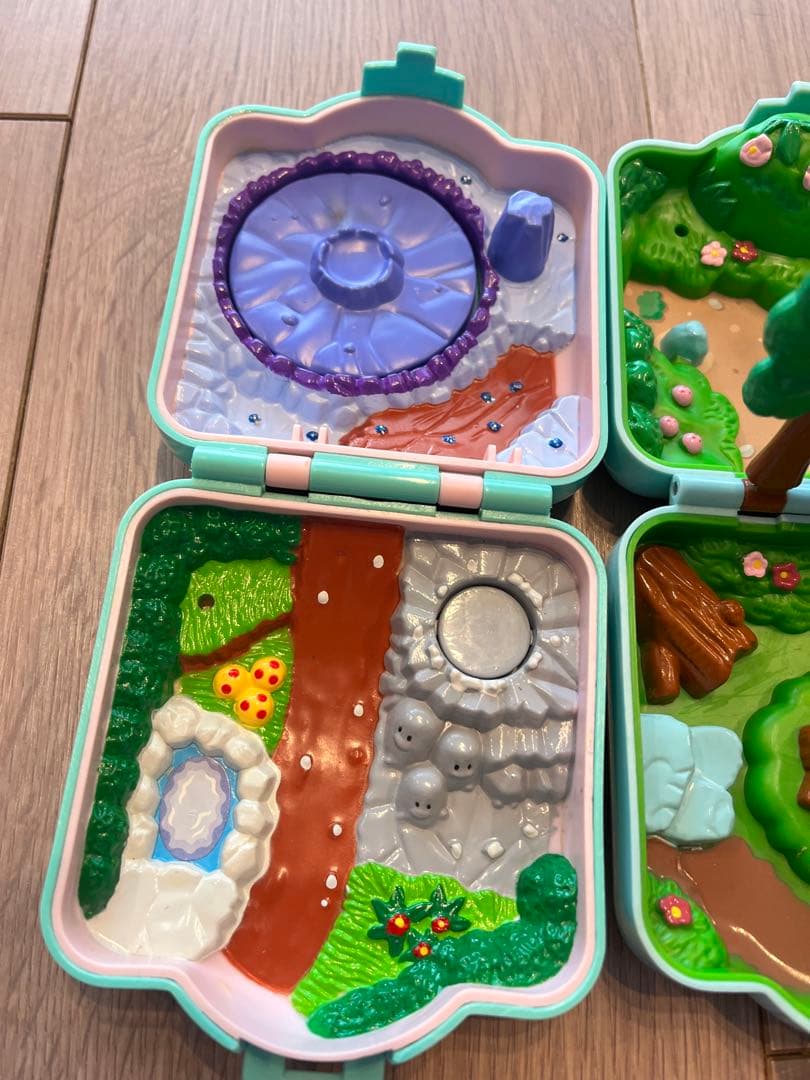 ちびポケハウス　8個セット　人形無し