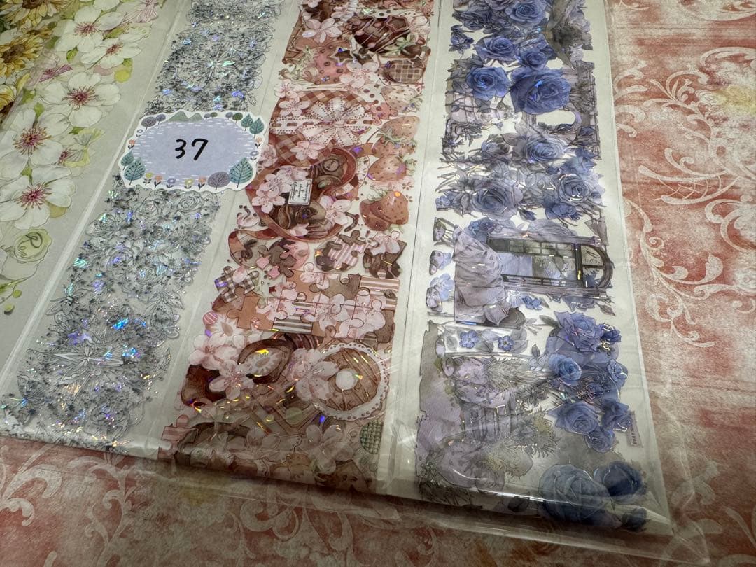 海外 PETテープ マスキングテープ 切り売りセット37