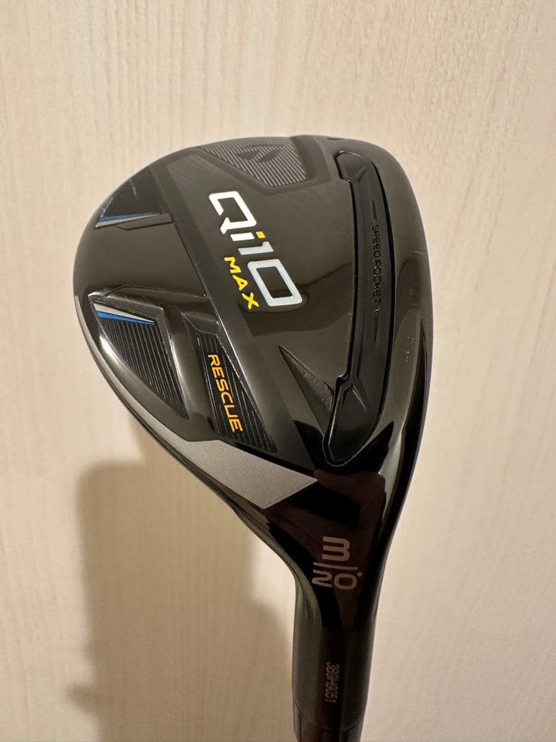【美品】テーラーメイド QI10MAX レスキュー ユーティリティ 3U20度S