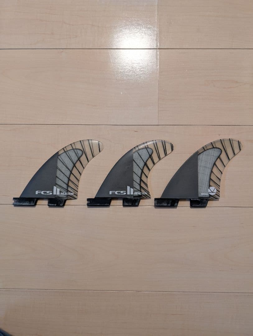 FCS II REACTOR トライフィン 3枚セット　サイズＳ