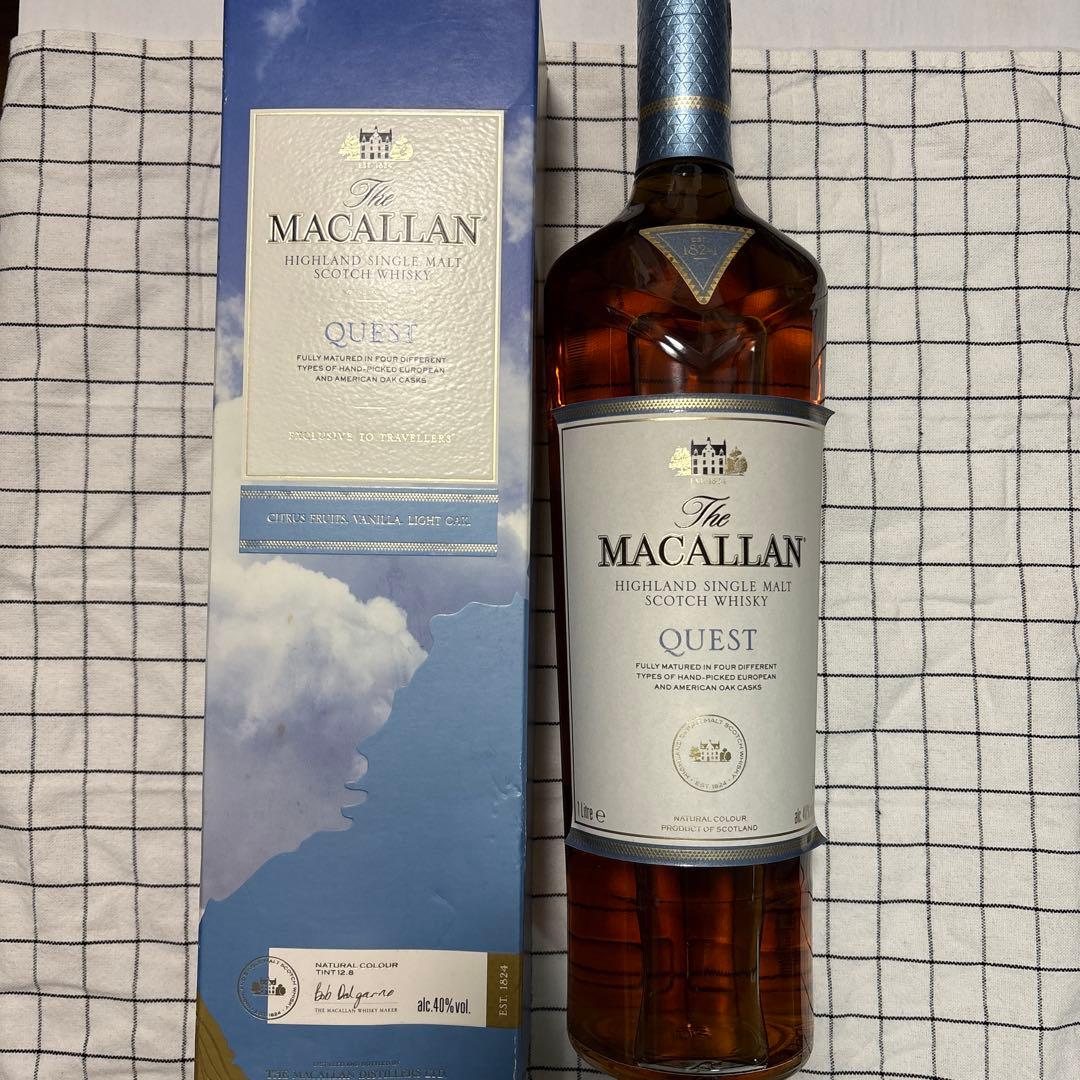 ウイスキー The Macallan Quest 1L 40%