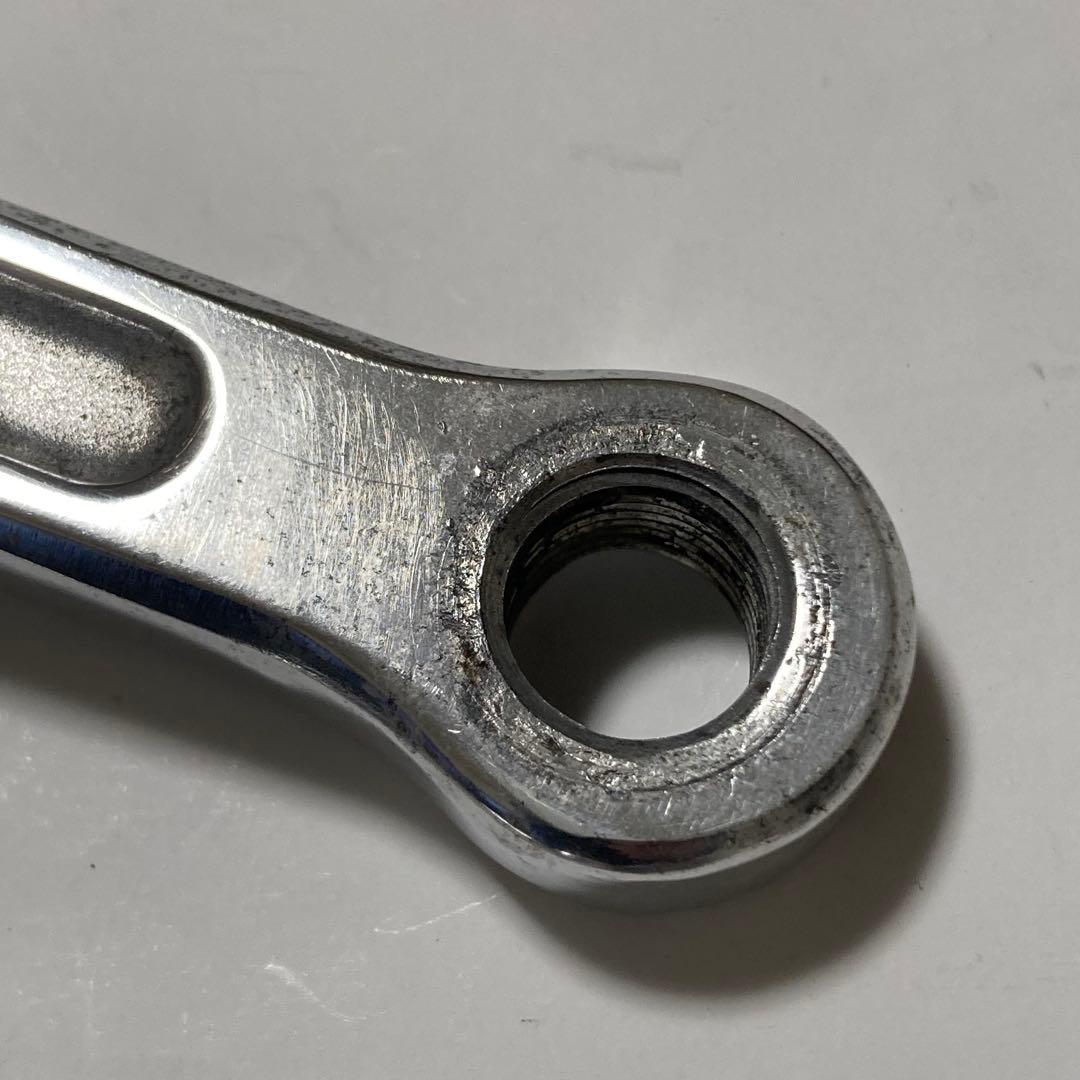 スギノプロダイナミッククランクセット165mm(ポリッシュ)クランクキャップ付