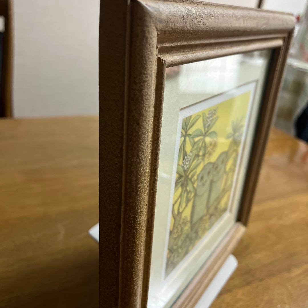 W. Silo フクロウの絵画 2009年制作