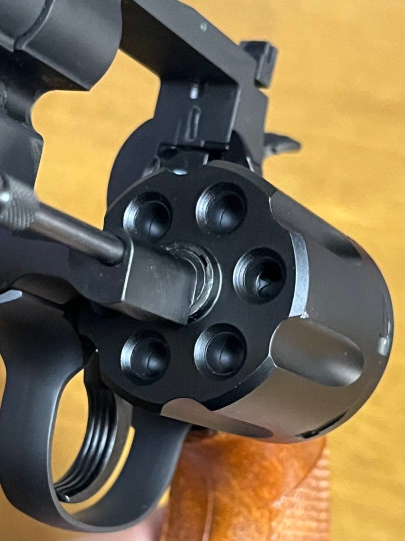 ☆美品☆ タナカ コルトパイソン 6inch R-model HW Black