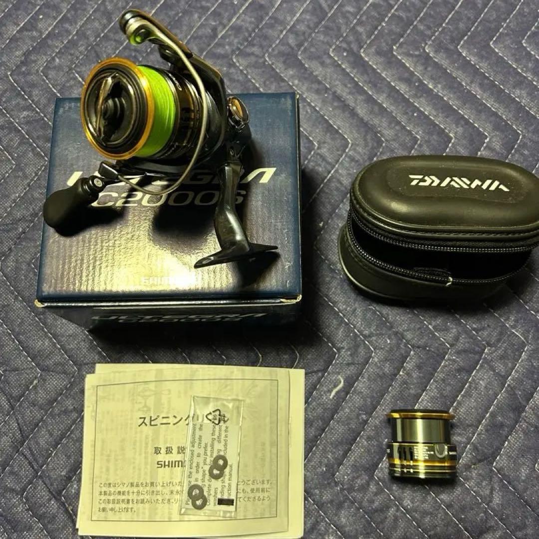 シマノ 21アルテグラ C2000S 予備スプール付き