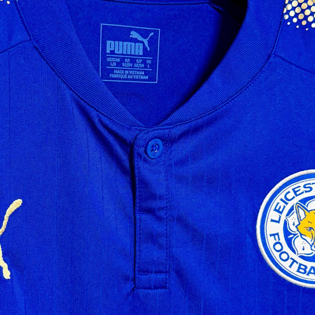 【美品！】17/18 レスター・シティFC ♯20 岡崎慎司【Lサイズ】ホーム