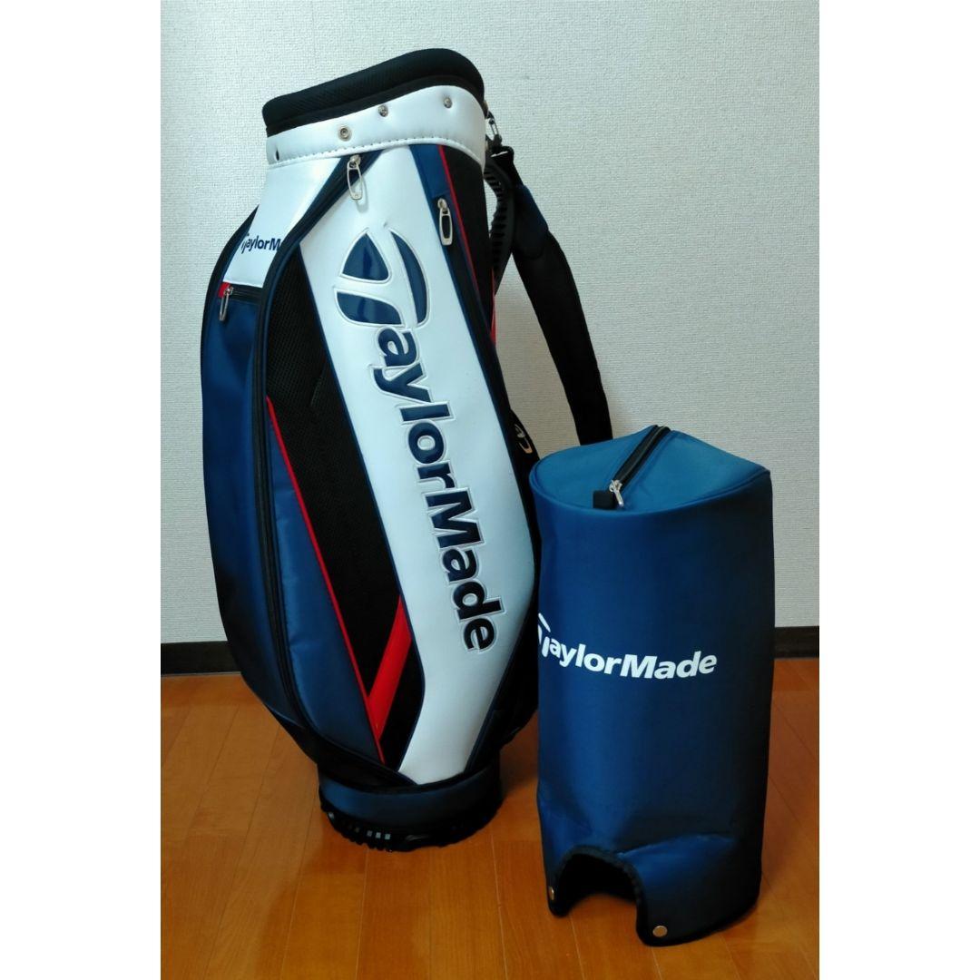 キャディバッグ　テーラーメイド　トゥルーライト　ネイビー　レッド　ブラック
