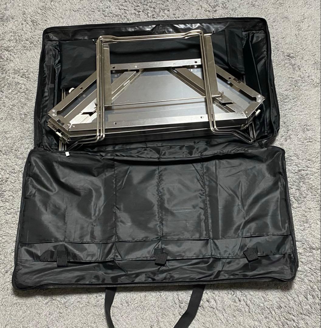  peak スノーピーク ジカロテーブル 社外品ケース付き