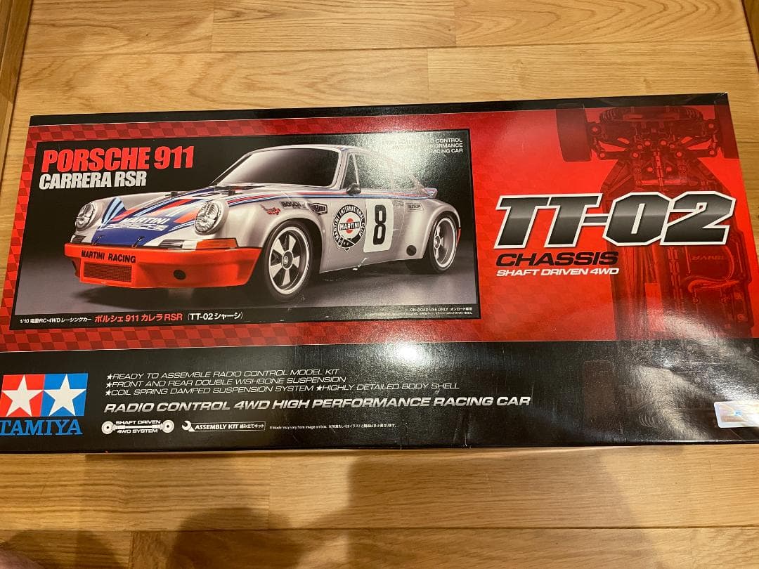 タミヤ ポルシェ911 カレラRSR TT-02