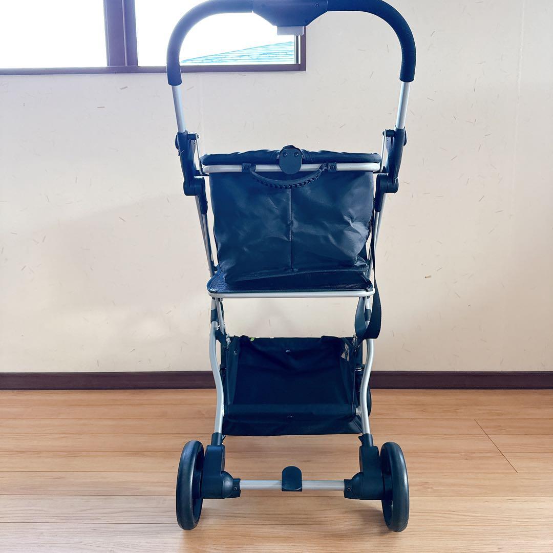 ECoCa エコカ ショッピングカート マイバッグ＋保冷バッグ付 ブラック