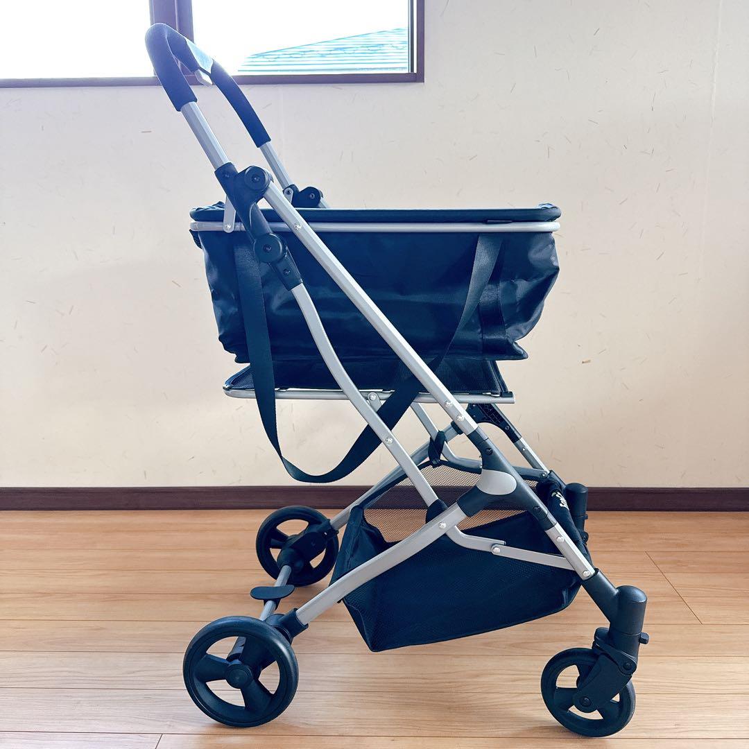 ECoCa エコカ ショッピングカート マイバッグ＋保冷バッグ付 ブラック