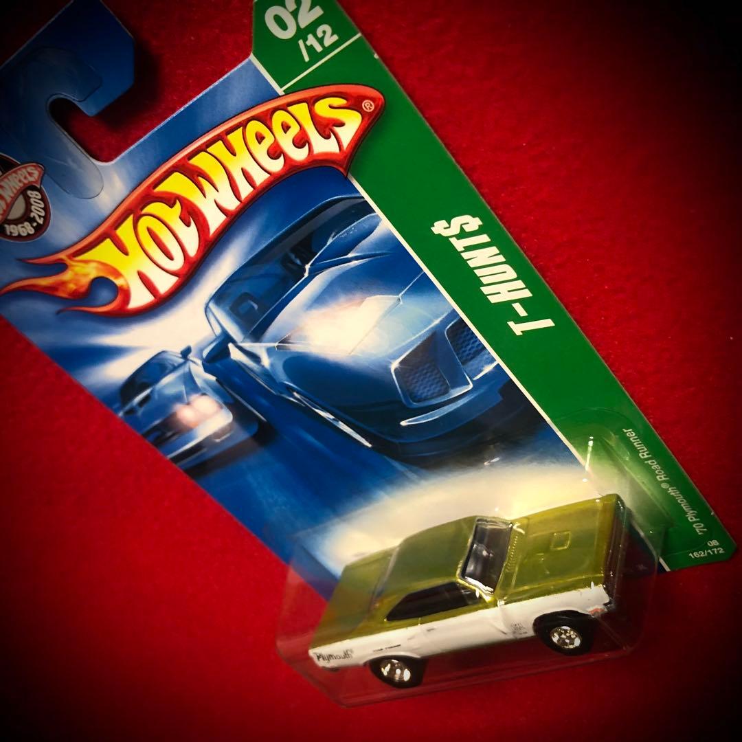 ミニカー HotWheel 70 Plymouth Road Runner T-Hunt$