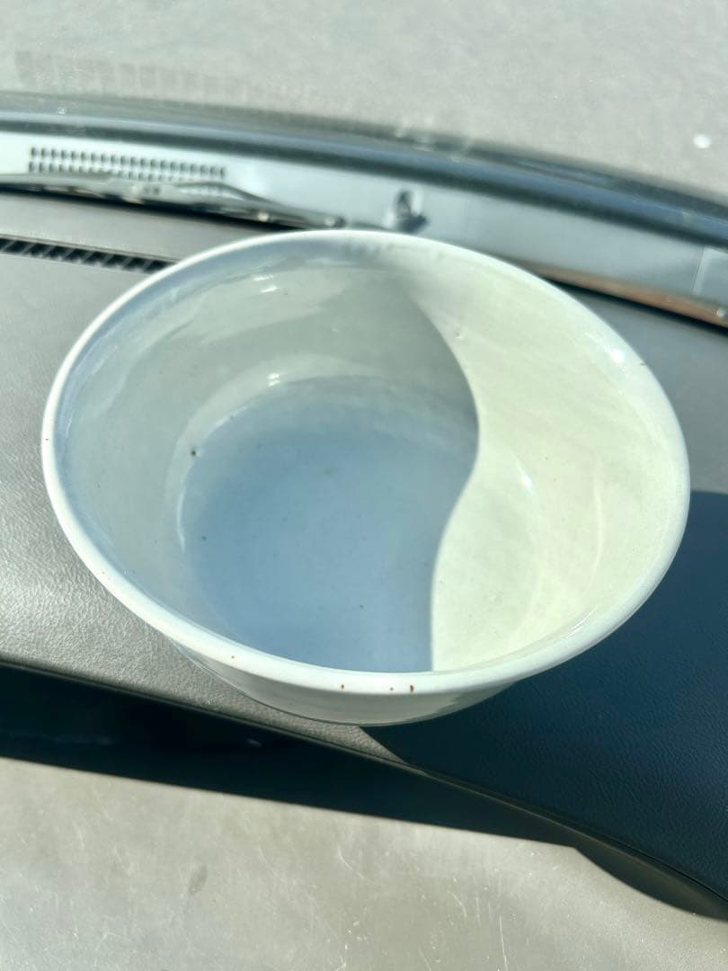 値下げ　明治期犬山焼　吉野吉介作　山本石叟絵と書　染付