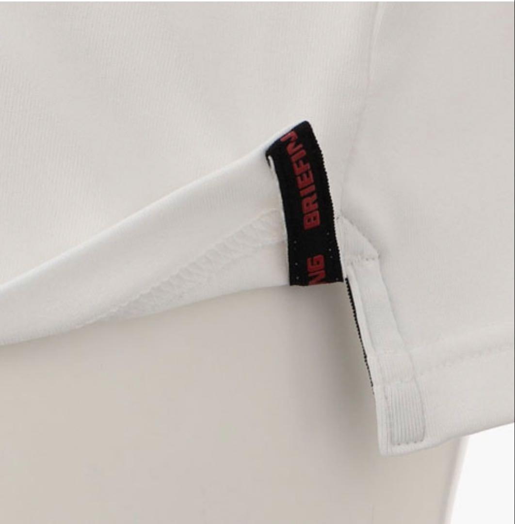 ブリーフィング ロゴ オーバーサイズ 半袖ポロシャツMサイズ