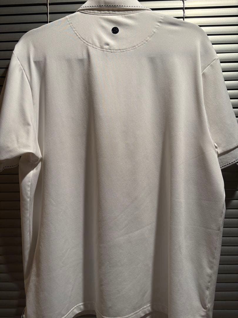 ブリーフィング ロゴ オーバーサイズ 半袖ポロシャツMサイズ