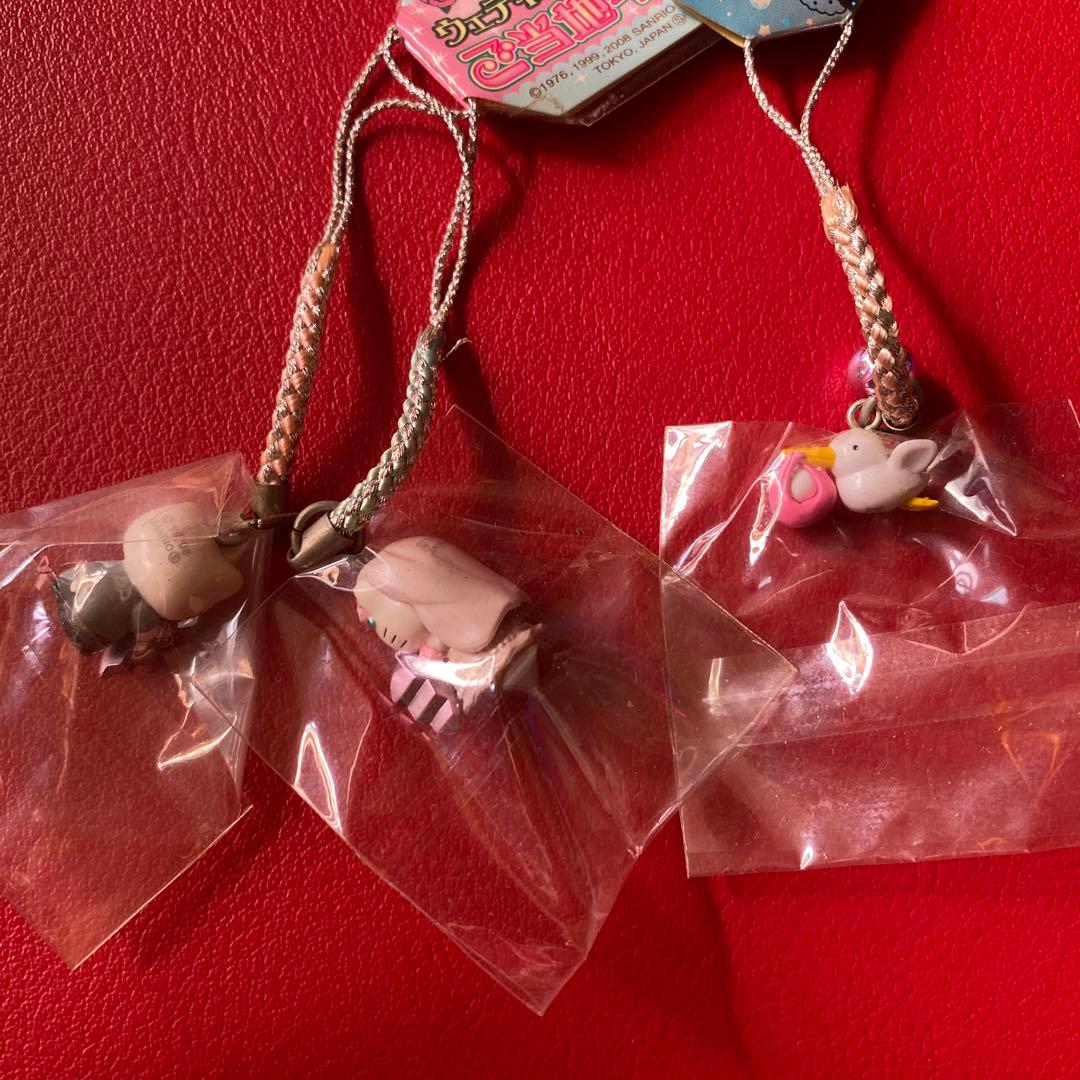 超希少新品ご当地キティストラップ 3個セット