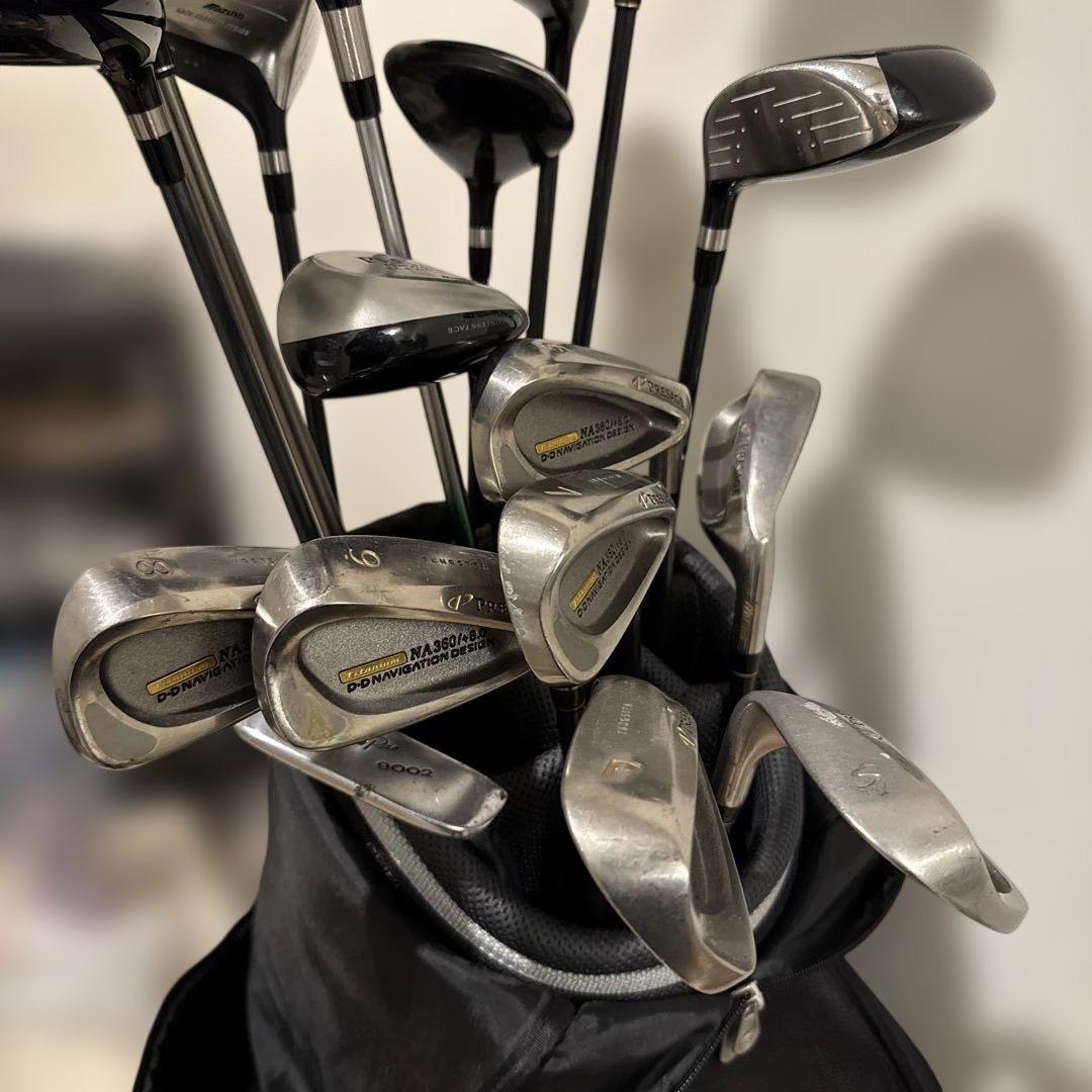 ゴルフ初心者　中古ゴルフクラブセット