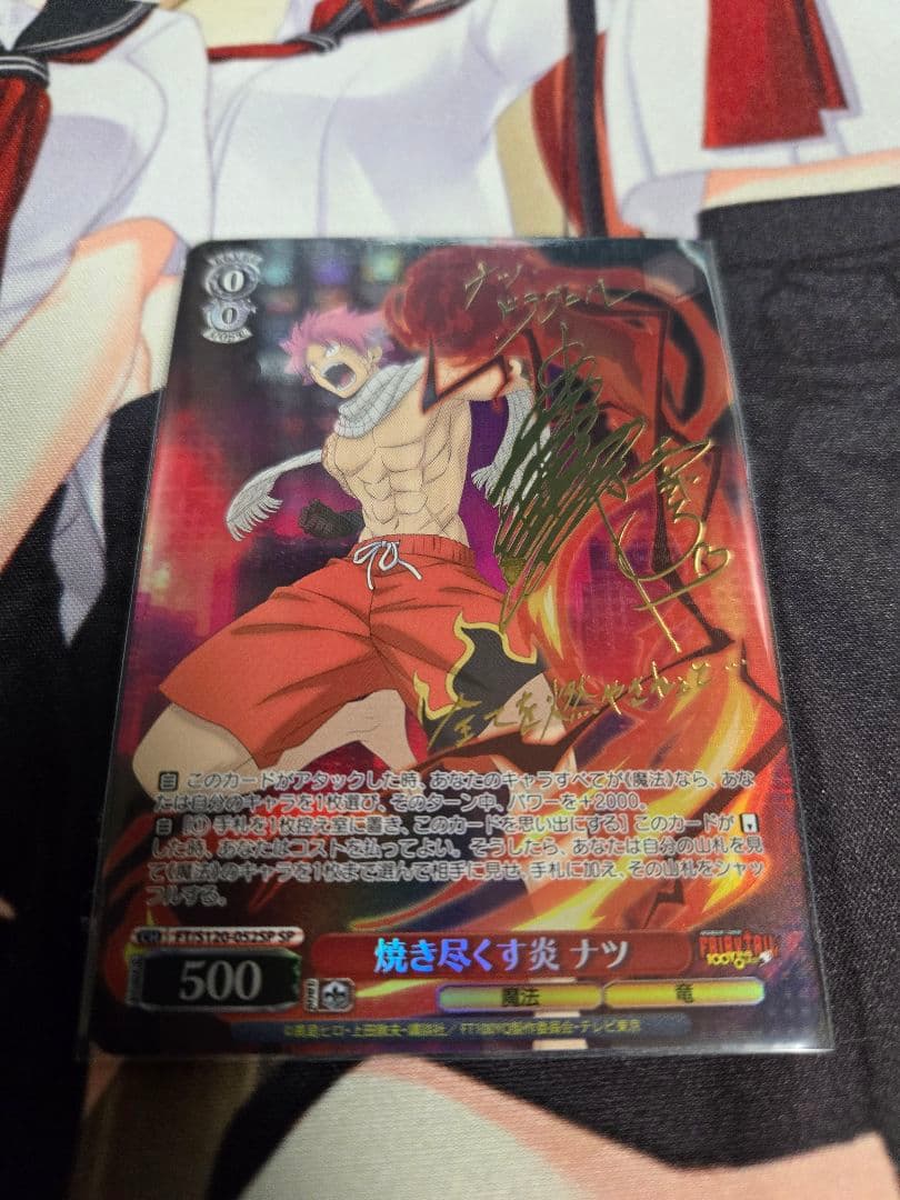 焼き尽くす炎　ナツ　sp