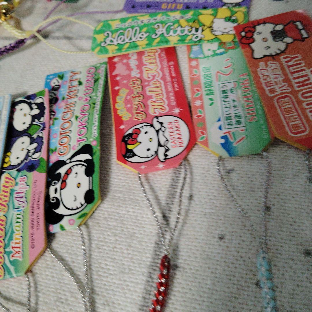 ハローキティ ストラップ まとめ ご当地　根付　ねつけ　ボールペン　限定