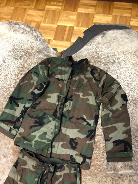 1987年製　アメリカ軍　迷彩上下セット 迷彩服 戦闘服　サバゲー