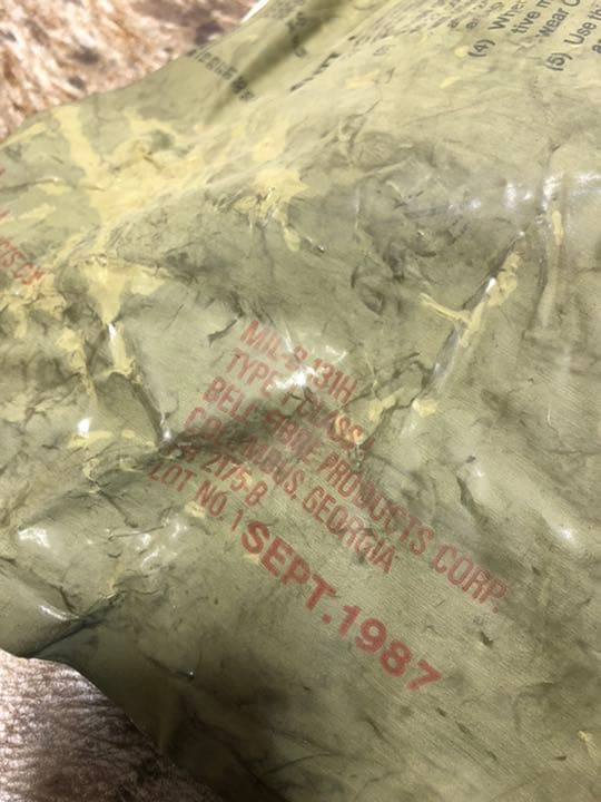 1987年製　アメリカ軍　迷彩上下セット 迷彩服 戦闘服　サバゲー