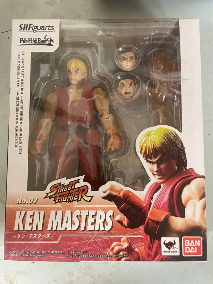 S.H.figuarts ストリートファイター　ケン　新品未開封