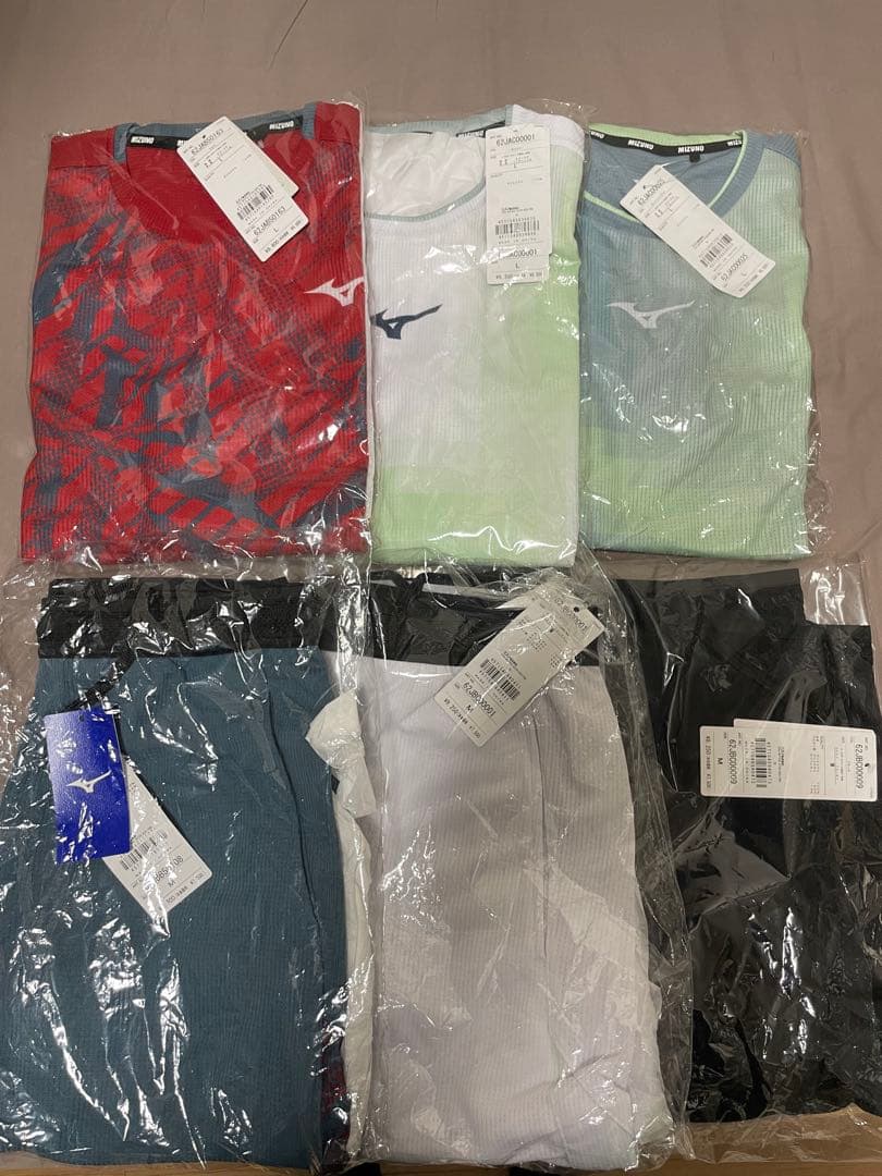 ミズノ テニスウェア 新品未使用タグ付き 2025春夏