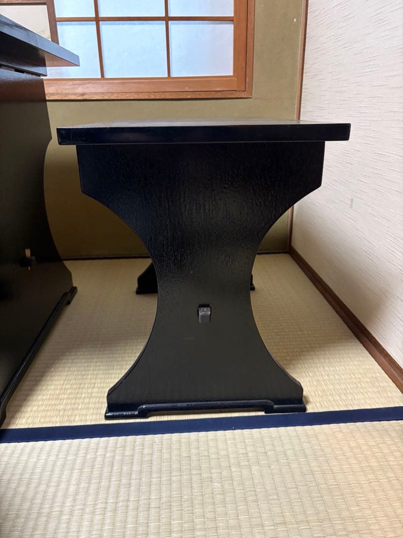 【中古品】茶道具 点茶盤 掻合塗 表用セット