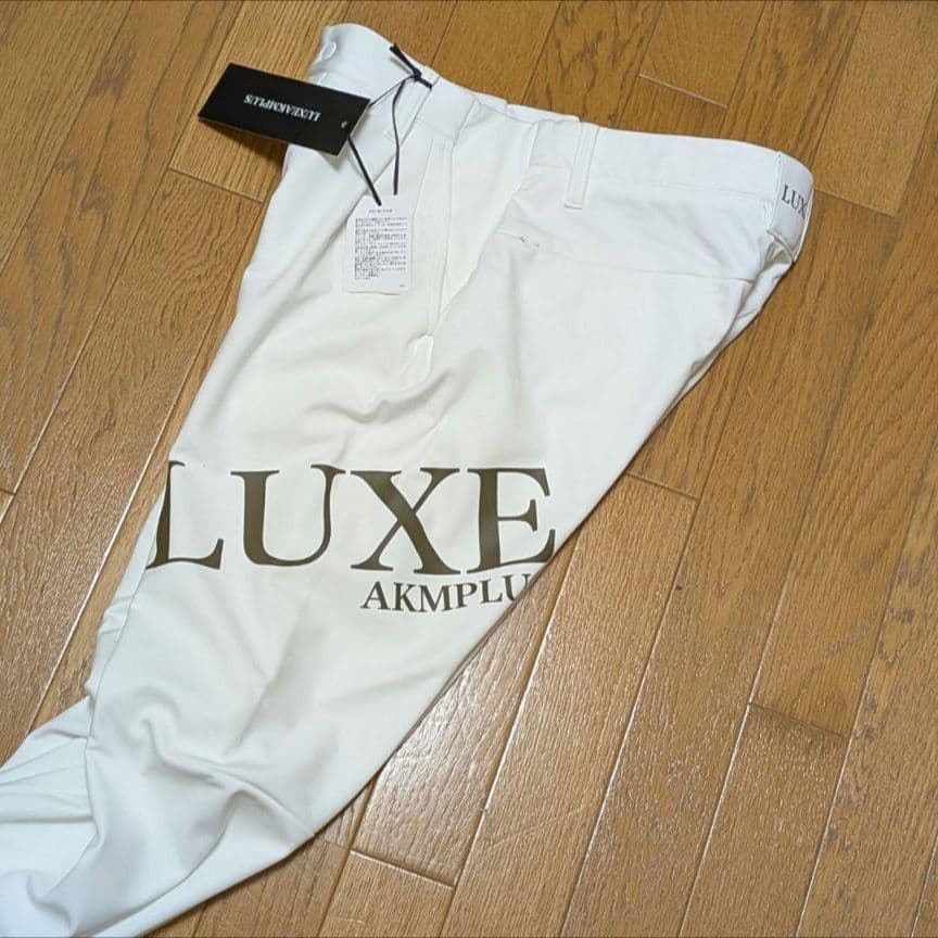 【新品】LUXEAKMPLUS ビッグロゴ防風パンツ XLサイズ