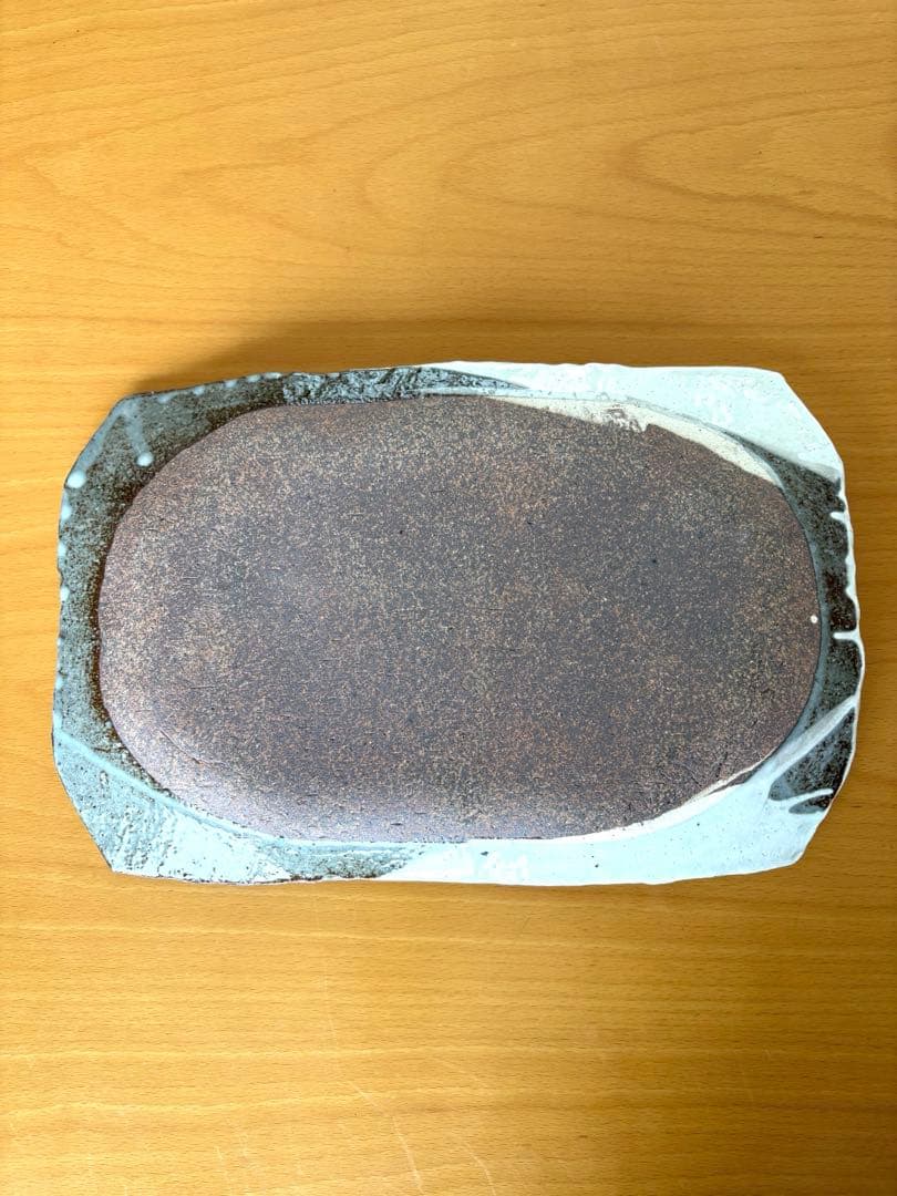 九谷焼　山岸大成　方皿(共箱付き)