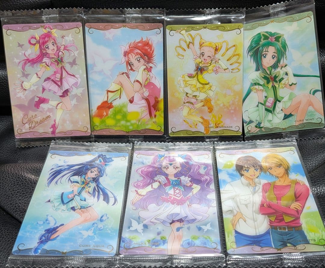 プリキュア　カードウエハース　初弾　第１弾　コンプリートセット