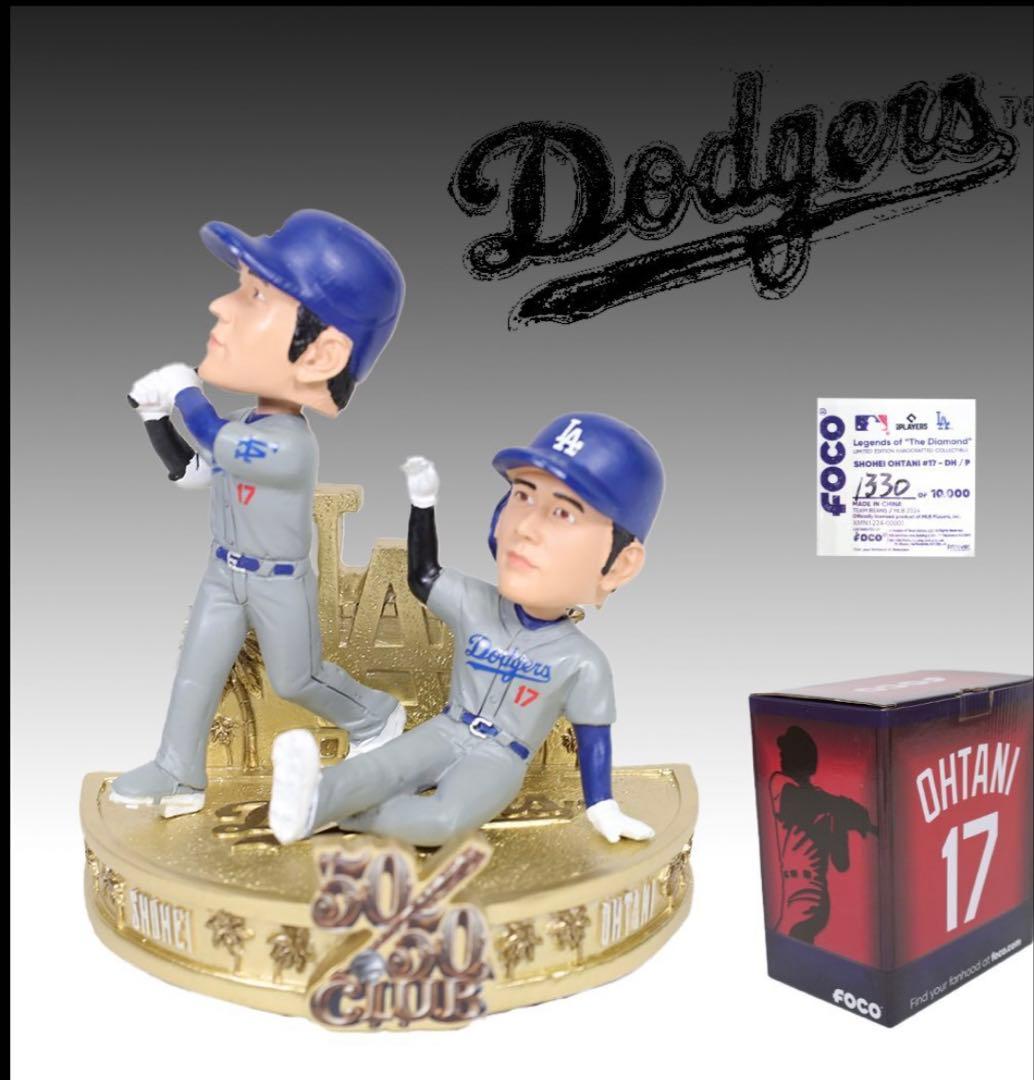 【希少】大谷翔平/ドジャース /50/50 /ボブルヘッド /ゴールド台座