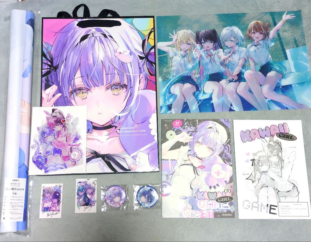 C106 sia nec0i 新刊グッズフルセット ぶいすぽっ! 紫宮るな