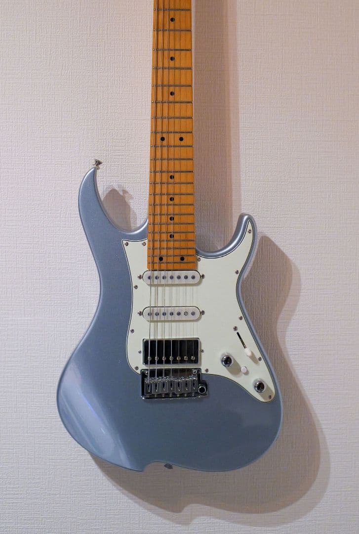 Vola OZ 7T 7弦エレキギター (ファイヤーミストシルバーメタリック)