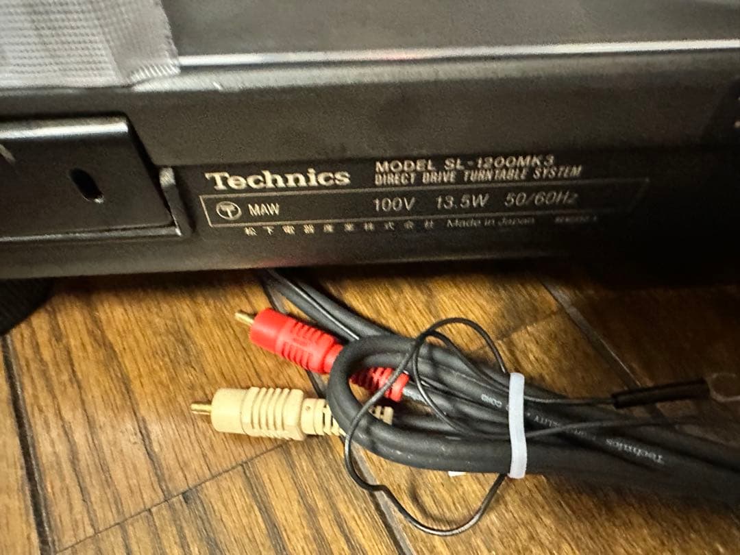 TECHNICS SL-200MK3 ターンテーブル1台