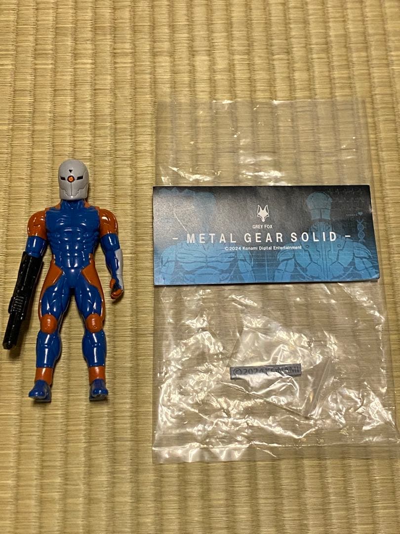 グレイフォックス サイボーグ忍者　130号 メタルギアソリッド ソフビ