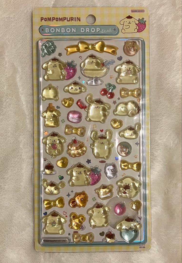 ボンボンドロップシール　【国内正規品】　サンリオ　7種コンプリート