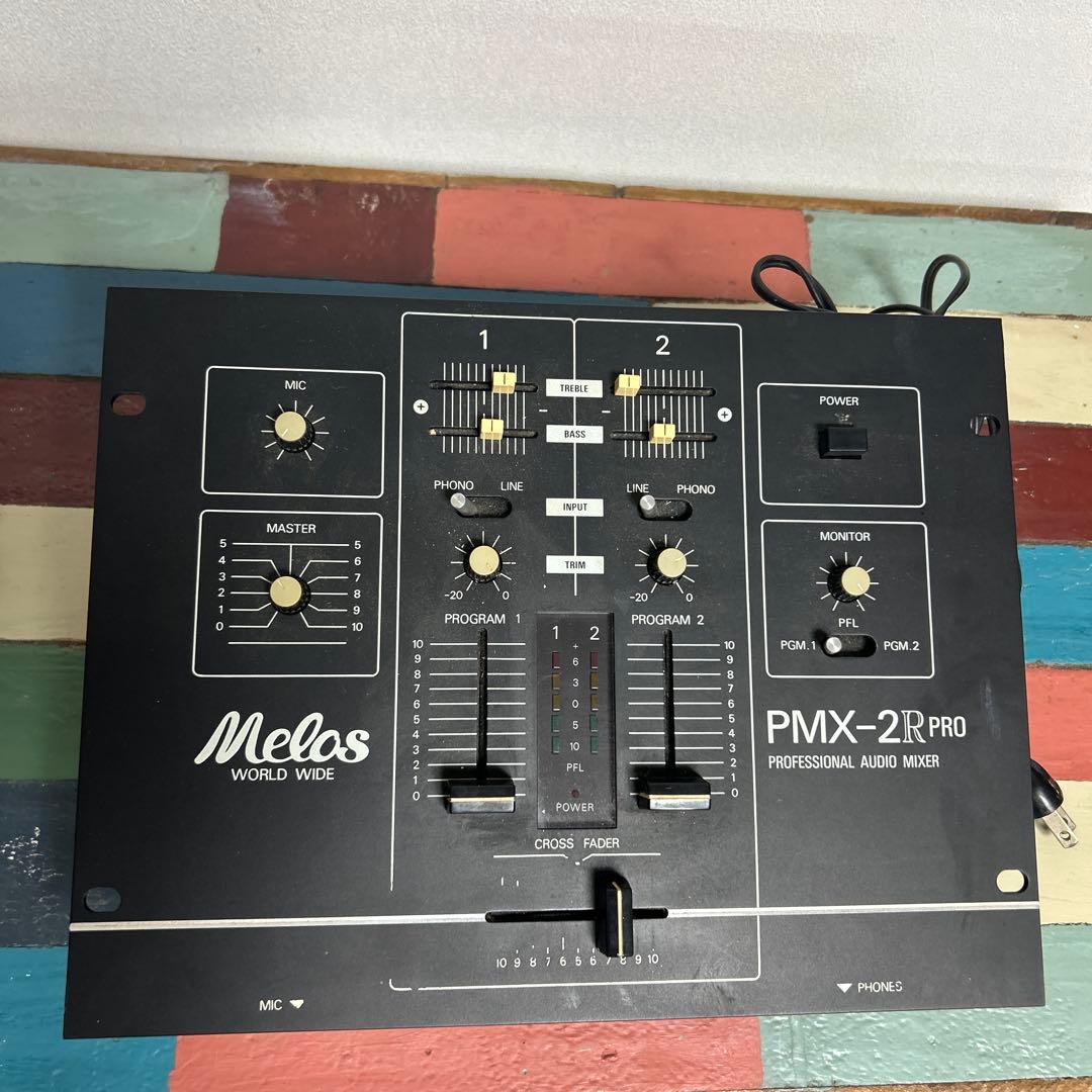 【美品】Melos メロス PMX-2 DJ ミキサー DMC公認
