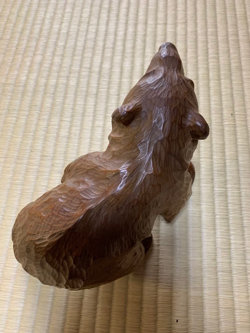 現代の名工　平塚賢智　　木彫り熊