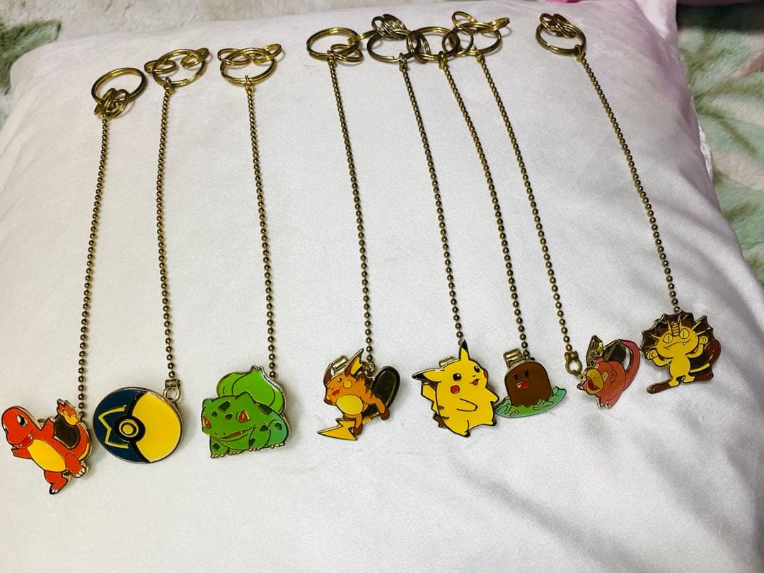ポケモン キーホルダー 8個セット　レトロ