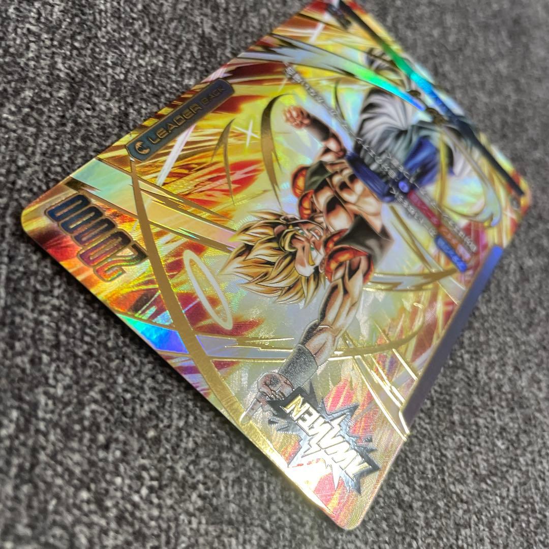 【未知なる冒険】リーダーカード　ゴジータ　パラレル